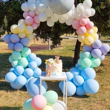 Lateksiniai dekoratyviniai apvalūs balionai su spausdintu logotipu