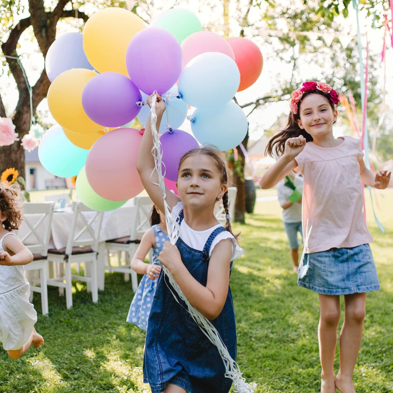 Lateksiniai dekoratyviniai apvalūs balionai su spausdintu logotipu