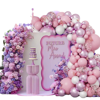 Latex balionų rinkinys, apvalios formos, logotipo spauda, pritaikomas, įpakavimas vakuumas/opp/pritaikytas, prekė NiuN