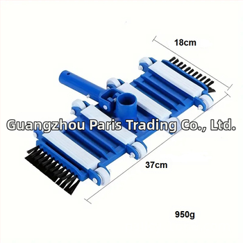 Palicy κεφαλή αναρρόφησης καθαρισμού πισίνας με βούρτσα στο κάτω άκρο, χωρίς συλλέκτη μαλλιών