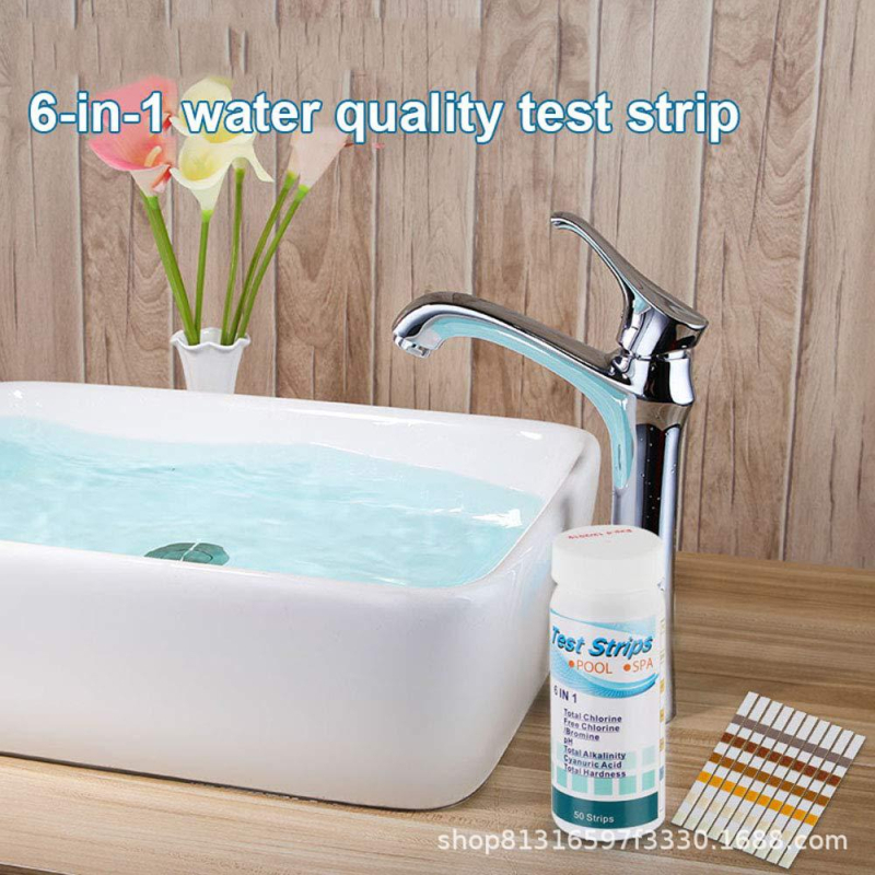 6-in-1 baseino testo popierius, pH testas, Prekės ženklas JQKJ, Gamintojas Kai Tian