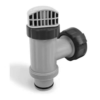 Baseino plunžerio vožtuvo žarnos jungtis — PVC; modeliai 28635EG/28633EG; suderinama su Intex filtro pompa
