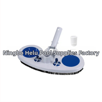 Κεφαλή αναρρόφησης πισίνας για καθαρισμό πυθμένα και τοιχωμάτων, υποβρύχιο εργαλείο κενού με βούρτσα
