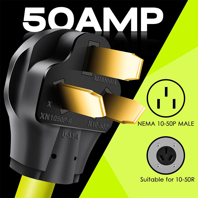 Maitinimo kabelis XN650P į XN1030R, UL sertifikuotas, PVC korpusas