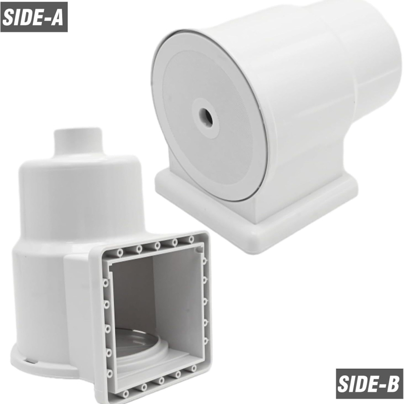 Стенно скимер за басейн — ABS материал; съвместим с отвори по стената на басейна; замяна за SP1091LX подов скимер; подходящ за надуваеми басейни