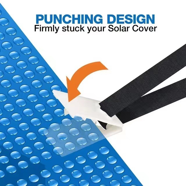 PVC Комплект за ролер на покривало за басейн с соларно покривало – преносим за надуваеми басейни