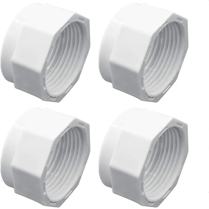 D15 PC παξιμάδι εισόδου νερού για σωλήνα – παξιμάδι με δαχτυλιδωτό κλείδωμα, ανταλλακτικό για καθαρισμό πισίνας