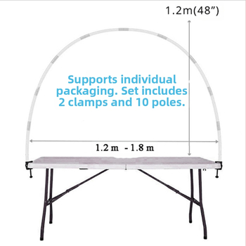 Στήριγμα επιτραπέζιας αψίδας μπαλόνων, πλαστικό, χύτευση με έγχυση, προσαρμοστικό, άδεια ιδιωτικής ετικέτας