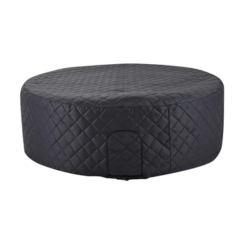 Φουσκωτή προστατευτική κάλυψη για μπανιέρα SPA — πολυεστέρας, ουδέτερη μάρκα, μοντέρνος μινιμαλιστικός σχεδιασμός, πολλαπλών χρήσεων κάλυμμα σκόνης/καναπέ/κλιματισμού