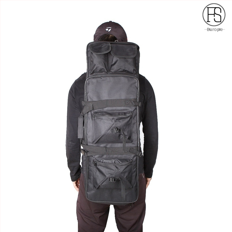 Тактически чанта за оръжие - 600D Oxford плат, двуслоен дизайн, ръчна дръжка, камуфлажен стил за открито