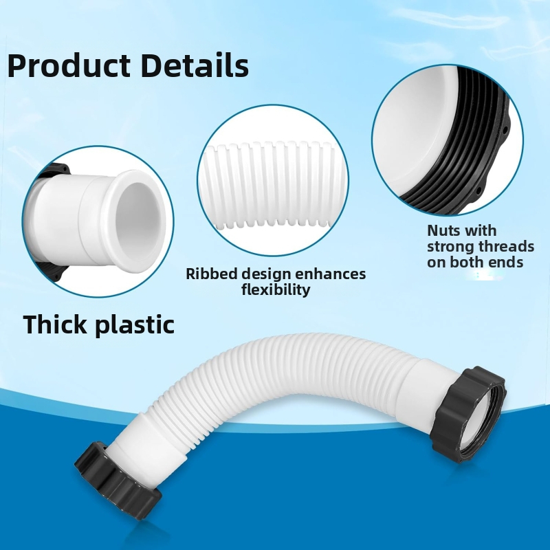 PVC шланг за помпа към Intex пясъчен филтър — съвместим модел: шланг