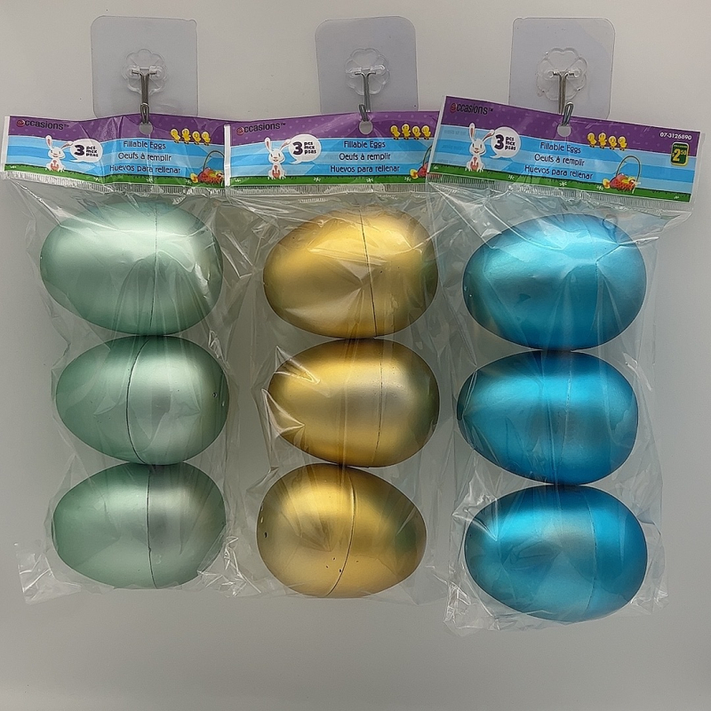 Velykų plastikinis kiaušinis su atidaroma kapsule – žaislas vaikams, tinkama dovana