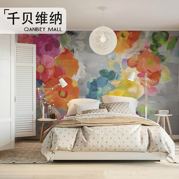 Meilun тапет за стена от коприна – декоративен стил: шарка, модерен минимализъм