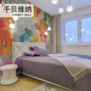 Meilun тапет за стена от коприна – декоративен стил: шарка, модерен минимализъм