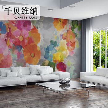 Meilun тапет за стена от коприна – декоративен стил: шарка, модерен минимализъм