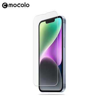 Priekšējā ekrāna aizsargs iPhone 15 Pro Max – Mocolo, HD, pret pirkstu nospiedumiem, izturīgs pret skrāpējumiem, Japānas Asahi stikls