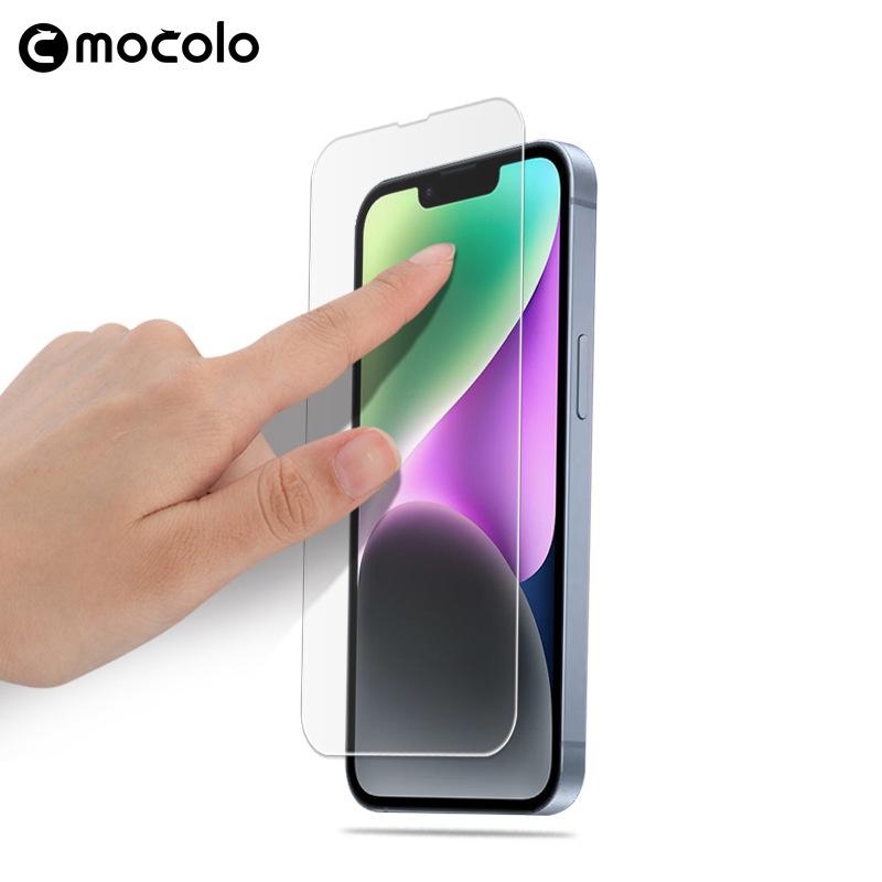 Προστατευτικό οθόνης για iPhone 15 Pro Max – Mocolo, HD, αντι-δακτυλικό, ανθεκτικό στις γρατσουνιές, ιαπωνικό Asahi tempered film