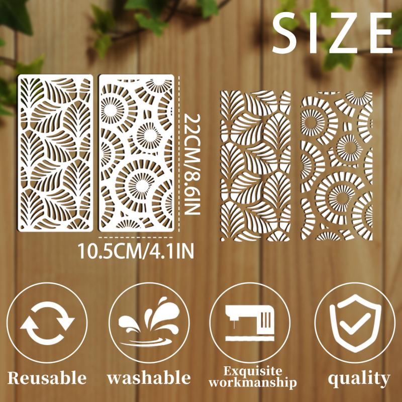 OWKJASW PET DIY Išpjovos Motyvo Šablonas Graffiti Tapybai (Prekės ženklas: OWKJASW; Medžiaga: PET; IP licencija: Nėra; Importuota: Ne)