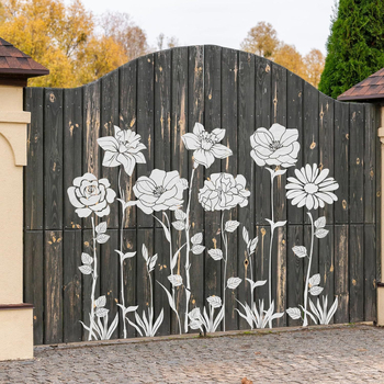 Πρότυπο ζωγραφικής με ρόδο – Πλάκα γλυπτικής σε σχήμα φυτού κήπου – Πρότυπο χαρακτικής με λέιζερ – Πρότυπο ζωγραφικής με χάραξη