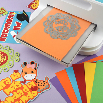 Kézi embossing és papírvágó gép fém mintákkal – fémes gép, kézi működés, otthoni használat