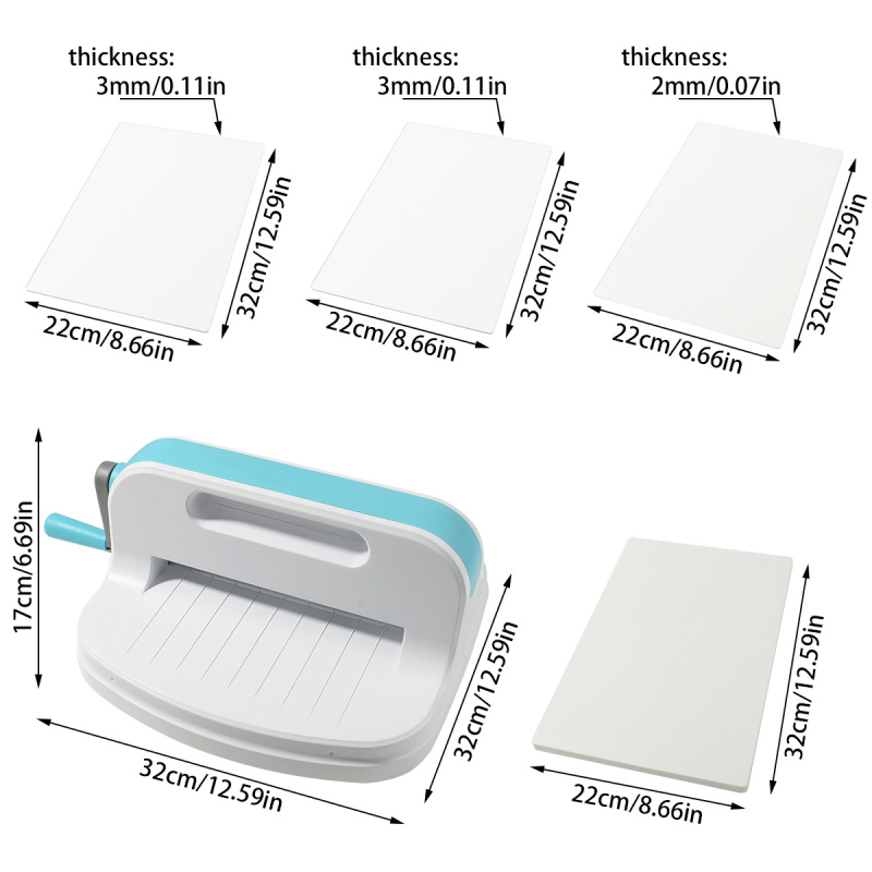 Kézi embossing és papírvágó gép fém mintákkal – fémes gép, kézi működés, otthoni használat