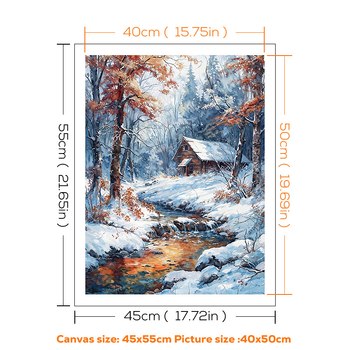 Ръчно рисувана акрилна пейзажна стенна картина, без рамка, модерен минималистичен стил, персонализирана за всекидневни и ресторанти