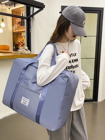 Yoshi επεκτειόμενη τσάντα αποθήκευσης από Oxford ύφασμα, 36–55L, κατάλληλη για ελεύθερο ταξίδι, αστικός μινιμαλιστικός σχεδιασμός