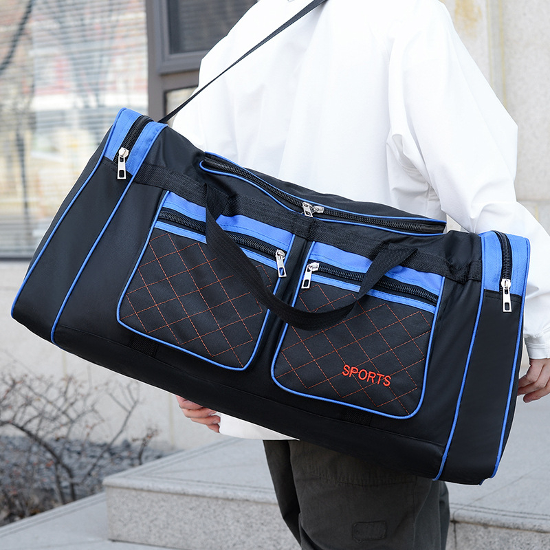 Чанта за пътуване с голям капацитет 20-35 л, найлон, неутрален пол, урбанистичен минималистичен стил, функция за облекчаване на натоварването