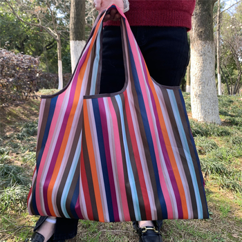 Techen XH-01 Pirkinių maišelis, Poliesteris, 20 kg apkrova, Cartoon raštas, Spausdintas logotipas