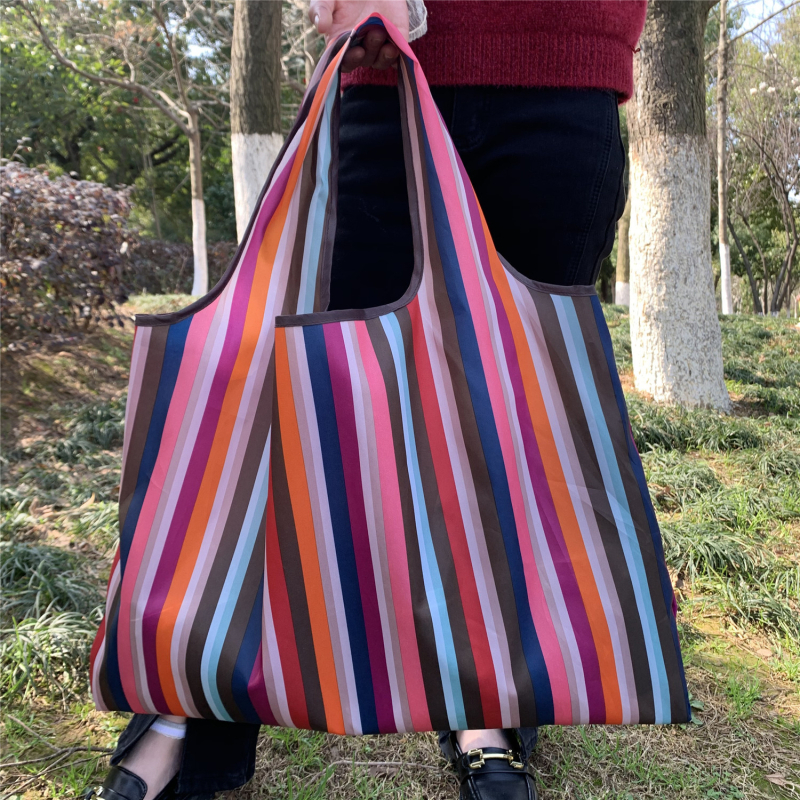 Techen XH-01 Pirkinių maišelis, Poliesteris, 20 kg apkrova, Cartoon raštas, Spausdintas logotipas