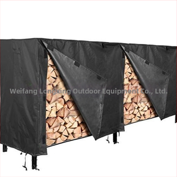 Κάλυμμα εξωτερικού ράφι αποθήκευσης ξύλων — Longxing, 100% πολυεστέρας, μοντέρνος μινιμαλισμός