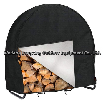 Κάλυμμα εξωτερικού ράφι αποθήκευσης ξύλων — Longxing, 100% πολυεστέρας, μοντέρνος μινιμαλισμός