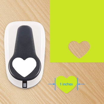 Сърцевиден ръчен пънч, LP-heart тип, 10 мм дебелина, 1 дупка