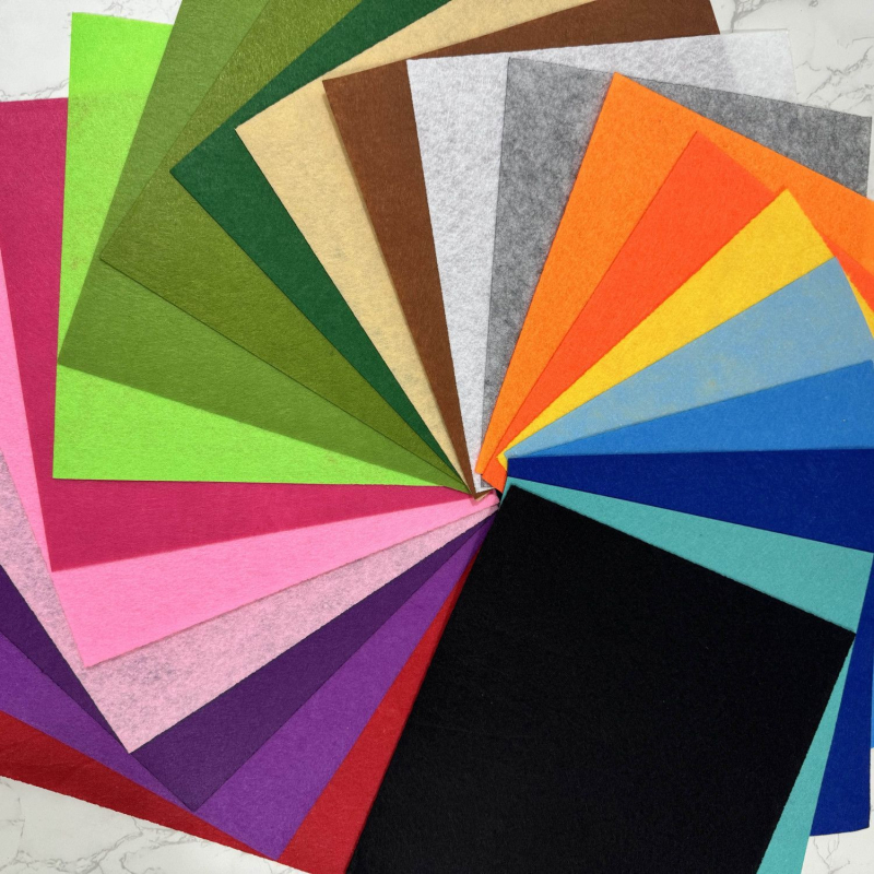 DIY 1 mm vastagságú nemszőtt anyag backing lap fan dekorációkhoz, egy darab, eredet: Jinhua, 2023 nyár