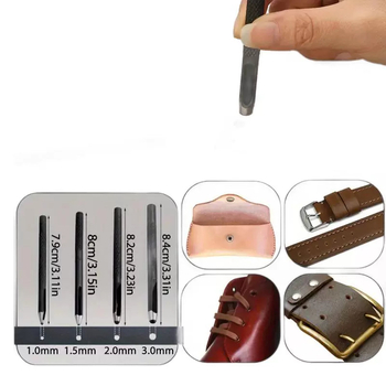 LKF set za šivanje s mogućnošću prilagodbe — kožni ručni set za šivanje, kutija 30 komada, bruto težina 900 g