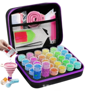 Τσάντα αποθήκευσης διαμαντιών ζωγραφικής, κυβοειδής νάιλον οργάνωση, πολλαπλής χρήσης οργάνωση για ταξίδια, μακιγιάζ, γραφείο και υπνοδωμάτιο