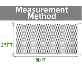 Δίκτυ προστασίας από πουλιά, νάιλον πολυνημάτινο, τριμελές σετ για γεωργικές καλλιέργειες και ιχθυκαλλιέργειες