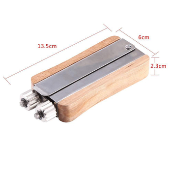 Įtempėjas vielai lizdo rėmui - fuyee medinė rankena; bitininkystei; gyvūnų auginimui ir akvakultūrai; 1 metų garantija