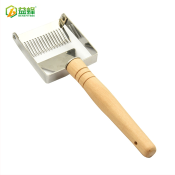 Bee UF13-1C Μελισσοκομικό εργαλείο κοπής μελιού, πολλαπλών χρήσεων από ανοξείδωτο ατσάλι + δρύινο ξύλο