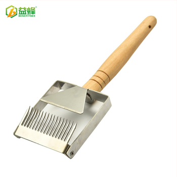 Bee UF13-1C Μελισσοκομικό εργαλείο κοπής μελιού, πολλαπλών χρήσεων από ανοξείδωτο ατσάλι + δρύινο ξύλο