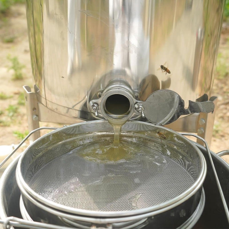 Unelte de Apicultură Haocheng – robinet din oțel inoxidabil pentru miere și separator de miere pentru albine
