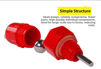 Αυτόματο ποτιστήριο κοτόπουλων με θηλή, μοντέλο 132, Changbaole