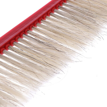 Βούρτσα μελισσοκομίας για κυψέλες GREENVIVE BR09, τρίχες αλόγου, μονογραμμική, πλαστικό χερούλι – καθαρισμός κυψελών