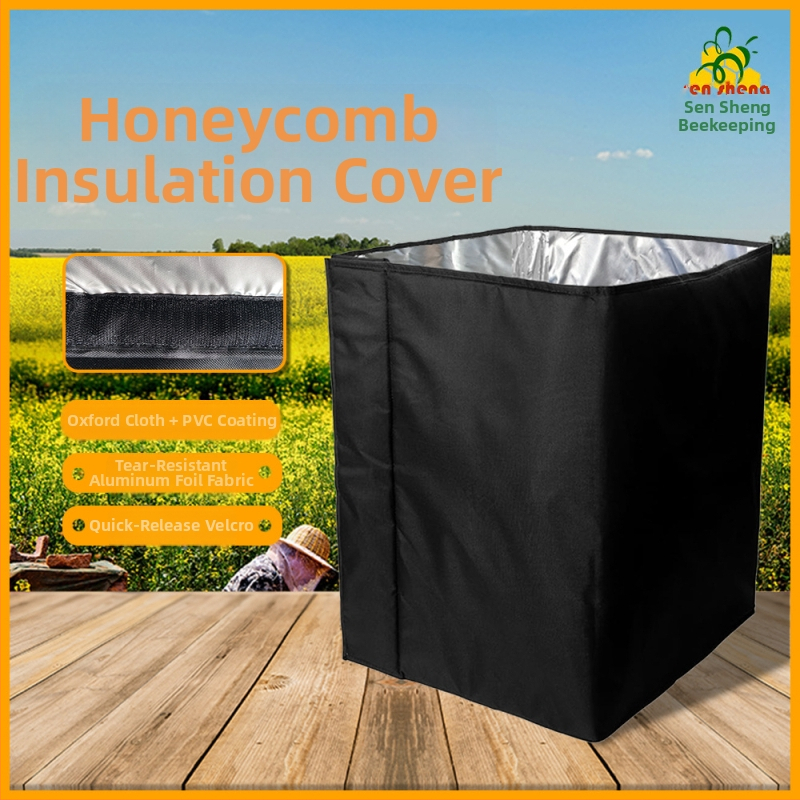 Méhkaszigetelő borítás, méhsejt szigetelő gyapottal, vízálló és nedvességálló, kettős rétegű