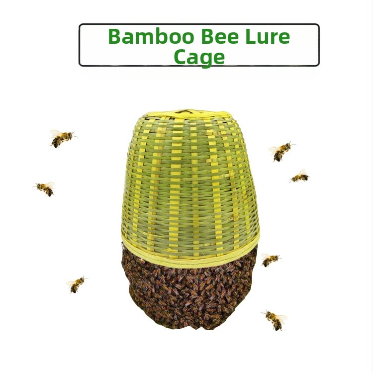 Cușcă din bambus pentru colectarea albinelor – SL SF-02, unelte de apicultură pentru capturarea albinelor
