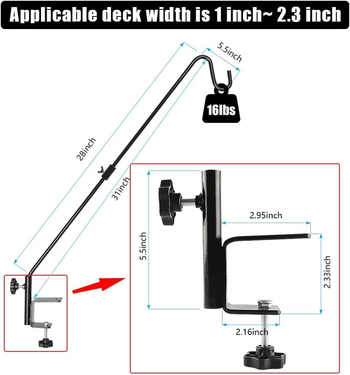 Метална рамка за хранилка за птици за висящи растения, желязна конструкция, геометричен дизайн, квадратно приложение, картонена опаковка, модерен минималистичен стил
