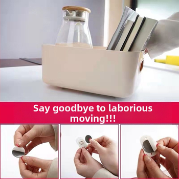 Универсални въртящи се колела за мебели – ABS и неръждаема стомана, за саксии и кошчета, шарнирно въртене, лепящ монтаж без пробиване