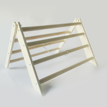 Дървен стенд за птици за папагали и кокошки — Constant Purple, авторизирана частна марка