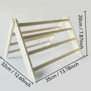 Дървен стенд за птици за папагали и кокошки — Constant Purple, авторизирана частна марка