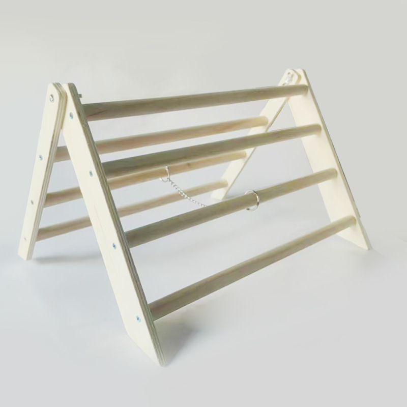 Дървен стенд за птици за папагали и кокошки — Constant Purple, авторизирана частна марка